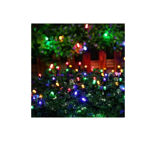 Solar Güneş Enerjili Dış Bahçe 8 Modlu 10 metre 120 led dekoratif Aydınlatma