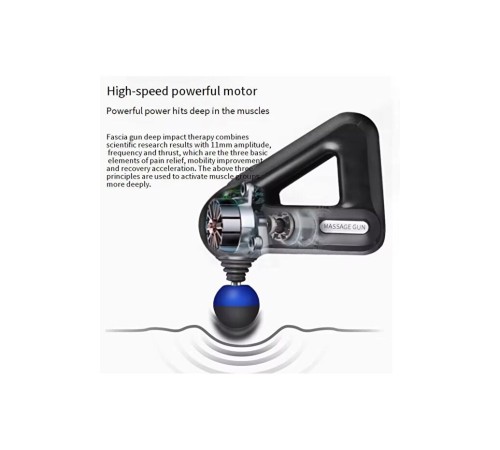 sonx Profesyonel Derin Doku Masaj Tabancası - 12 Başlıklı Kas Gevşetici