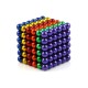 216 Adet 5mm Manyetik Top Seti Sihirli Miknatisli Küp Yapi Oyuncak Stres Rahatlama Eglenceli