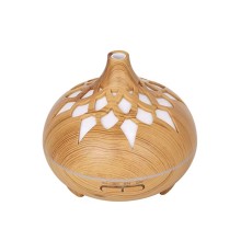  Aroma Difüzör Gece Işığı 7 Led DESENLİ Nemlendirici Kumandalı Buhar Makinesi 550 ml