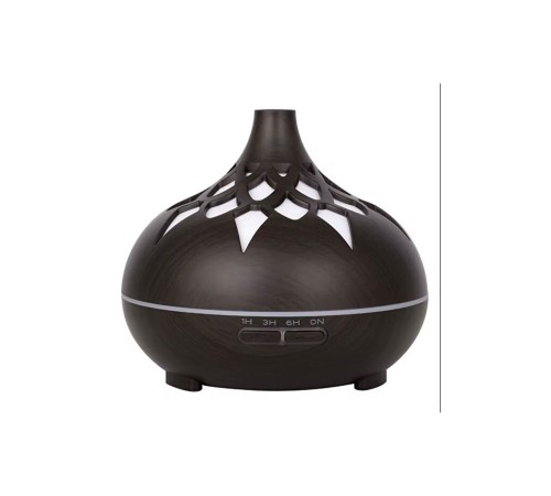 sonx Aroma Difüzör Gece Işığı 7 Led DESENLİ Nemlendirici Kumandalı Buhar Makinesi 550 ml