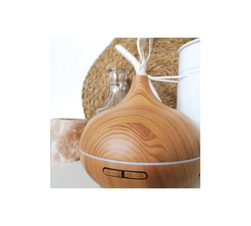 SONX Aroma Difüzörü Gece Işığı 7 Led Hava Nemlendirici Kumandalı Buhar Makinesi 500 ml