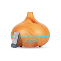 SONX Aroma Difüzörü Gece Işığı 7 Led Hava Nemlendirici Kumandalı Buhar Makinesi 500 ml