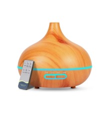 SONX Aroma Difüzörü Gece Işığı 7 Led Hava Nemlendirici Kumandalı Buhar Makinesi 500 ml