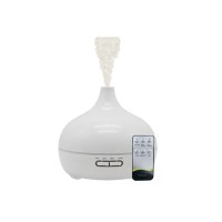 Aroma Difüzörü Gece Işığı 7 Led Hava Nemlendirici Kumandalı Buhar Makinesi 500 ml