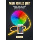 3 Metre Akıllı RGB LED Şerit Işık - Kumandalı, Esnek Neon Görünümlü Dekoratif Aydınlatma