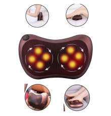 Boyun Yoğurmalı Ve Isıtmalı Çok Fonksiyonlu Masaj Yastığı-8 Toplu Sırt, Bel, Bacak Masaj Aleti