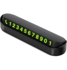Pratik Fosforlu Telefon Numarası Yamzak İçin Araç İçi Oto Numaratör Numaralık