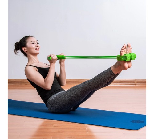 Jimlastik Aleti Elastik Yay Karın Kası Çalıştırıcı Trimmer