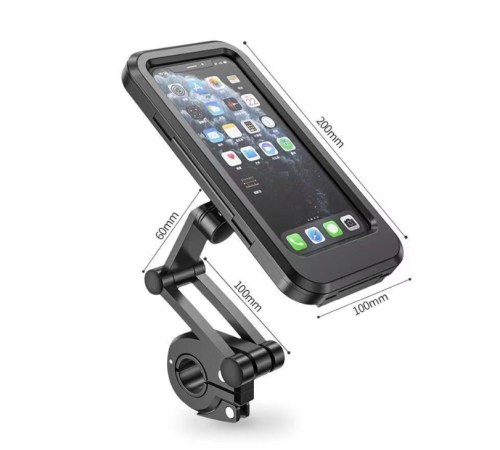 Motosiklet Bisiklet Su Geçirmez Manyetik Telefon Tutucu Gidon Navigasyon Kılıfı