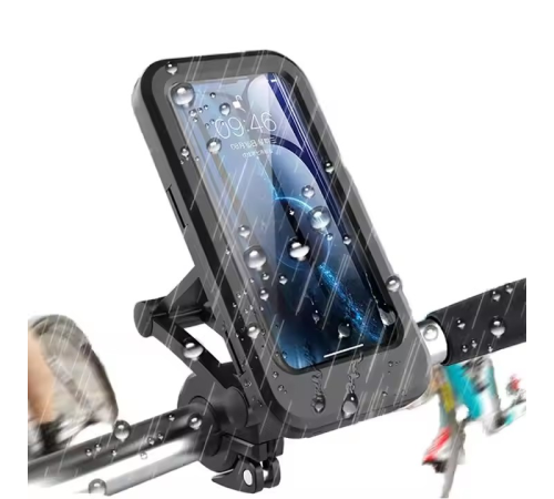 Motosiklet Bisiklet Su Geçirmez Manyetik Telefon Tutucu Gidon Navigasyon Kılıfı