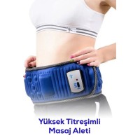 Titreşimli Masaj Kemeri- Kas Gevşetici Masaj Aleti Ve Vücut Şekillendirme Cihazı