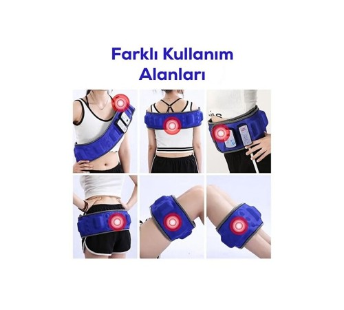 Titreşimli Masaj Kemeri- Kas Gevşetici Masaj Aleti Ve Vücut Şekillendirme Cihazı