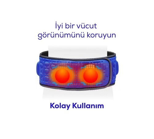 Titreşimli Masaj Kemeri- Kas Gevşetici Masaj Aleti Ve Vücut Şekillendirme Cihazı