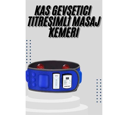 Titreşimli Masaj Kemeri- Kas Gevşetici Masaj Aleti Ve Vücut Şekillendirme Cihazı