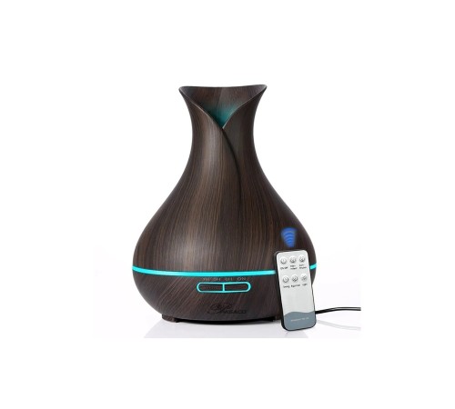 Ultrasonik Aroma Difüzörü 7 Renk Led Işıklı Aromatik Oda Kokusu Hava Nemlendirici 500 Ml Stok: 96