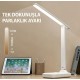 Katlanabilir Dokunmatik Kontrollü Göz Dostu Akıllı LED Masa Lambası – Enerji Tasarruflu