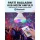 Bluetooth RGB LED Hoparlörlü Akıllı Ampul - Renkli Müzikli Lamba ve Kumanda